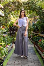 Aurora Blouse sunset shades with 4 layers of organza sleeveless blouse - Image 3